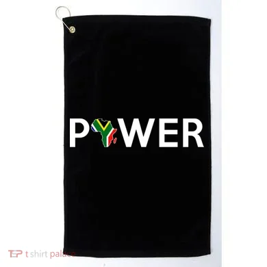 African Power Golf Towel