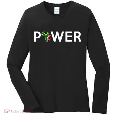 African Power Women's Long Sleeve Shirt