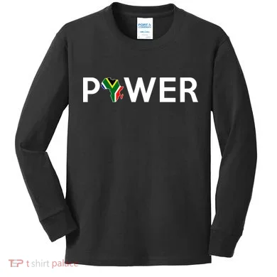 African Power Kids Long Sleeve Shirt