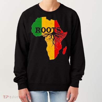 African Roots Black History Month Women's Sweatshirt