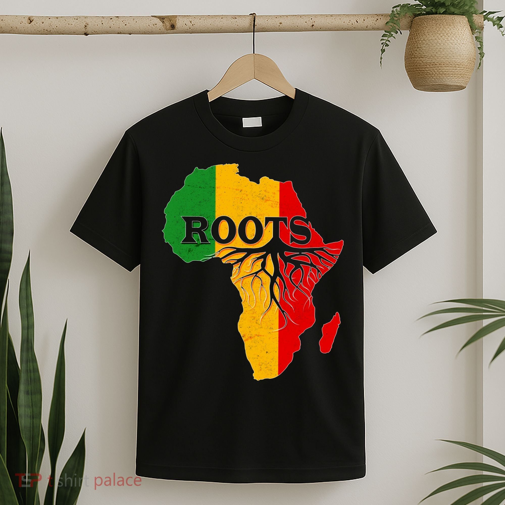 African Roots Black History Month T-Shirt
