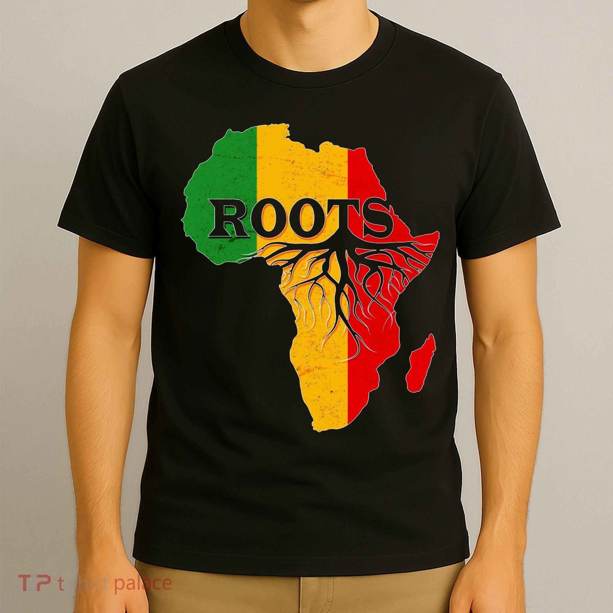 African Roots Black History Month T-Shirt