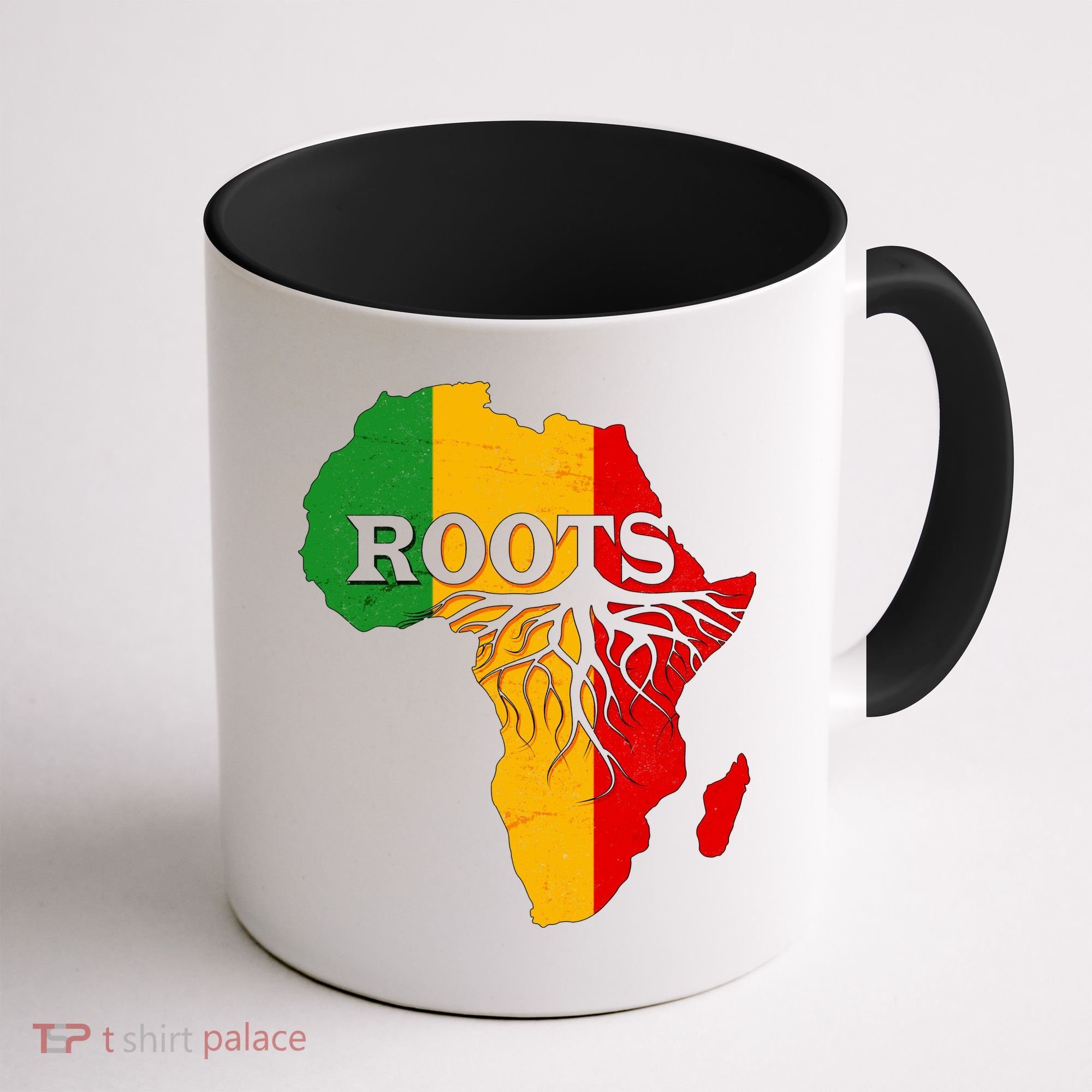 African Roots Black History Month Coffee Mug