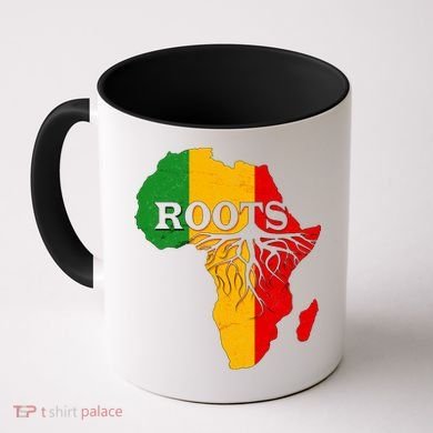 African Roots Black History Month Coffee Mug