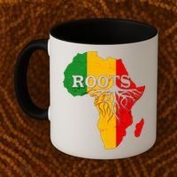 African Roots Black History Month Coffee Mug thumb 2