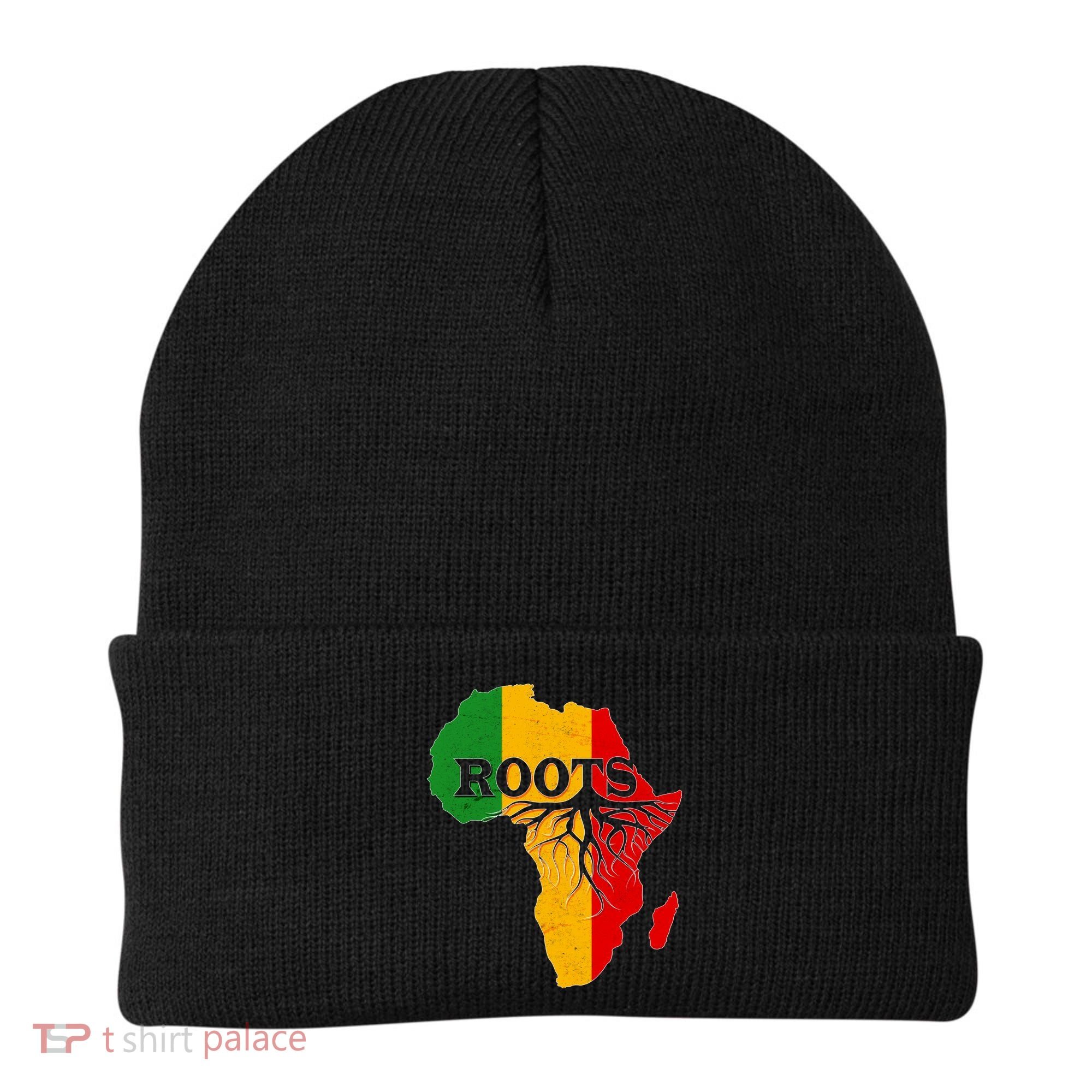 African Roots Black History Month Beanie