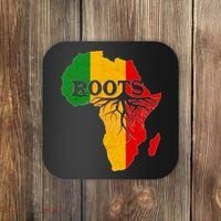 African Roots Black History Month Coaster thumb 0