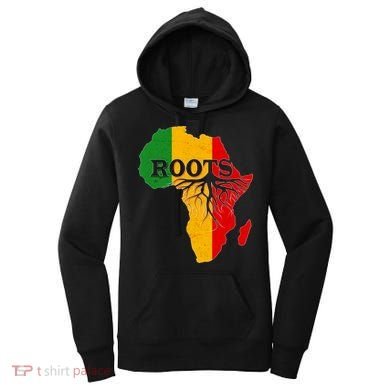 African Roots Black History Month Women's Hoodie