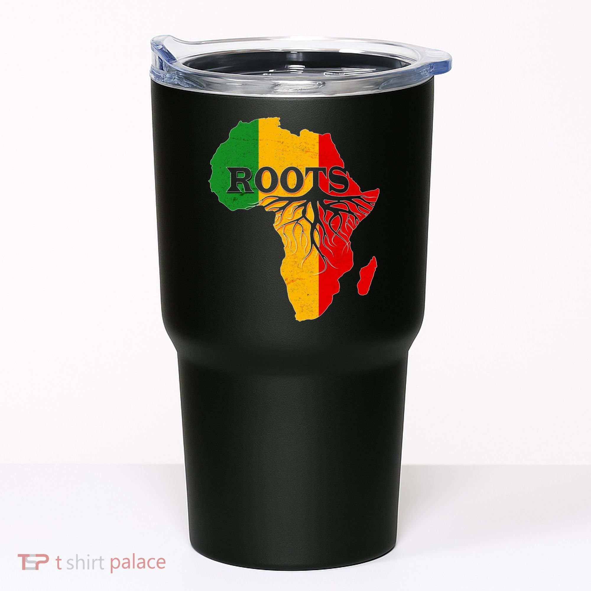 African Roots Black History Month Tumbler