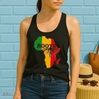 African Roots Black History Month Women's Tank Top thumb 2