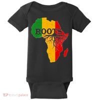 African Roots Black History Month Baby Bodysuit thumb 0