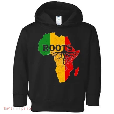 African Roots Black History Month Toddler Hoodie
