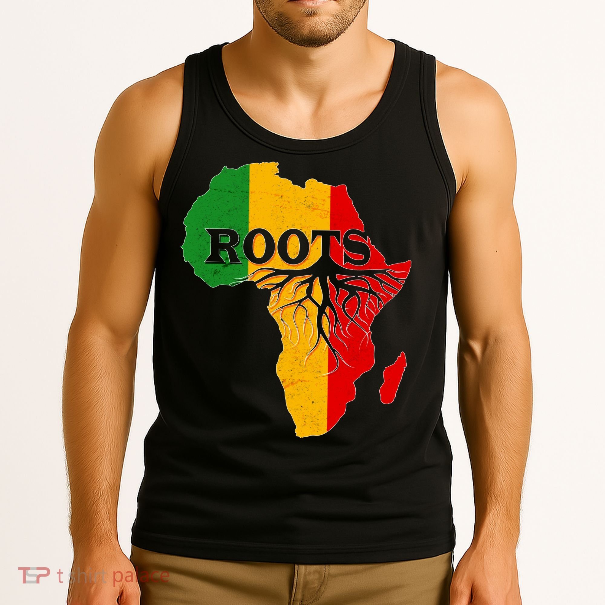 African Roots Black History Month Tank Top