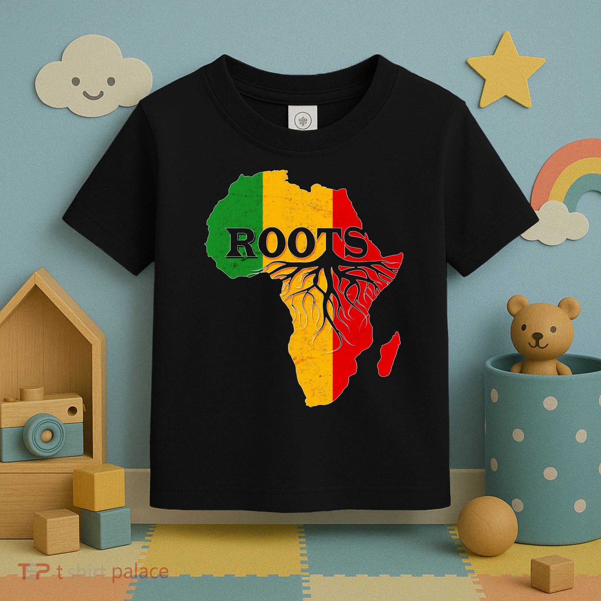 African Roots Black History Month Toddler T-Shirt