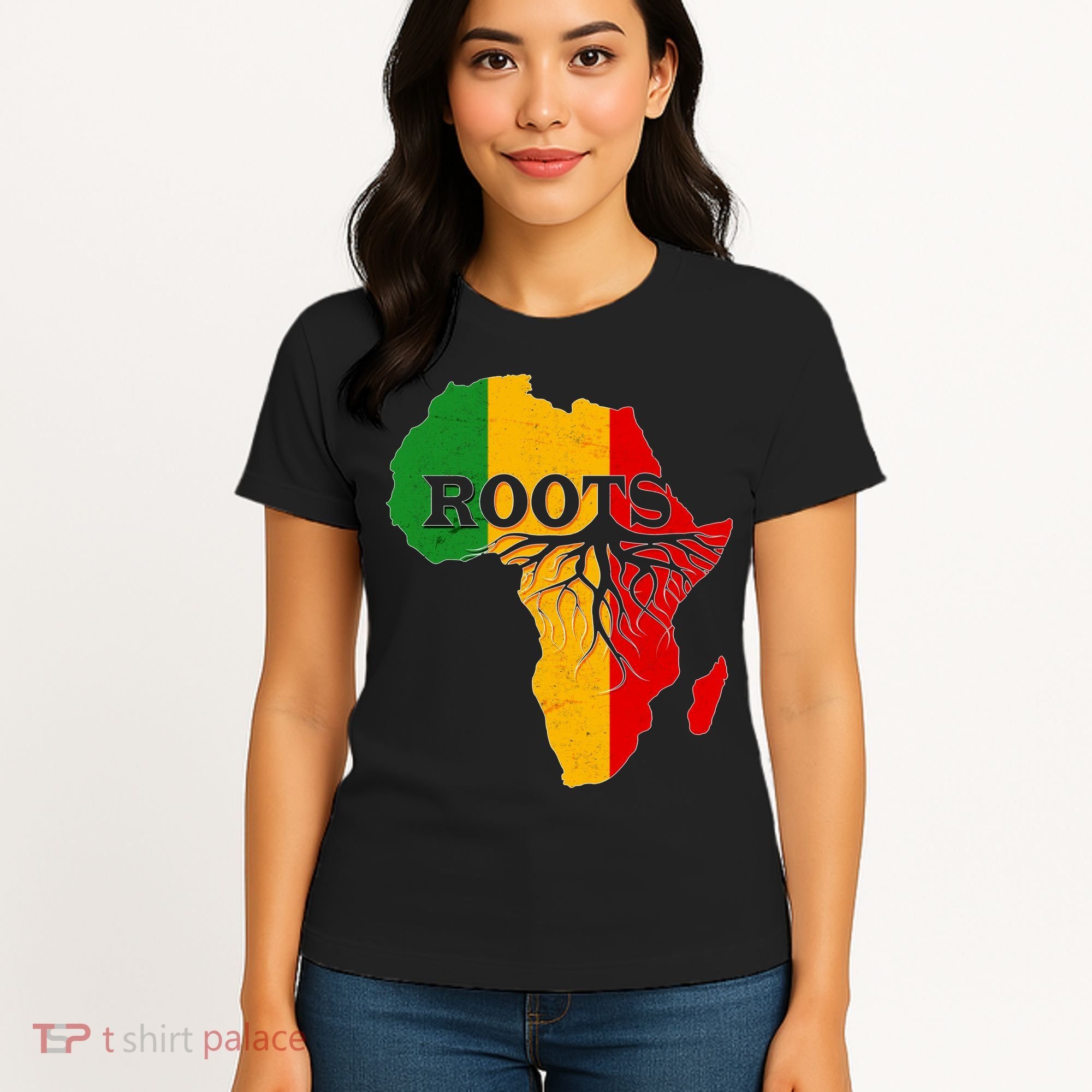 African Roots Black History Month Women's T-Shirt