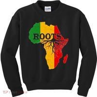 African Roots Black History Month Kids Sweatshirt thumb 0