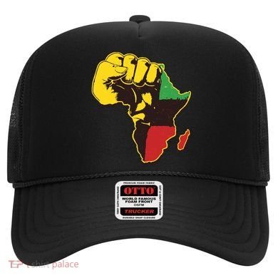 African Traditional Colors Protest Fist Hat