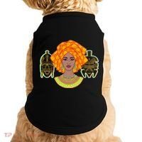 African Woman With Tribal Masks Doggie Tank thumb 0