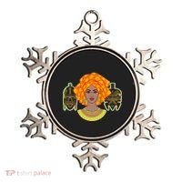 African Woman With Tribal Masks Ornament thumb 0