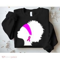 Afro Breast Cancer Awareness Sweatshirt thumb 2