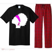 Afro Breast Cancer Awareness Pajama Set thumb 0