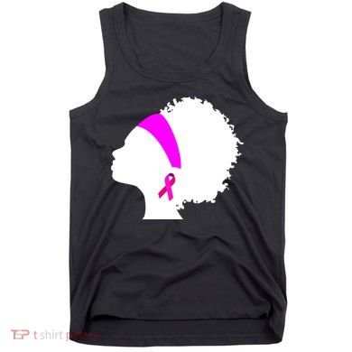 Afro Breast Cancer Awareness Tank Top