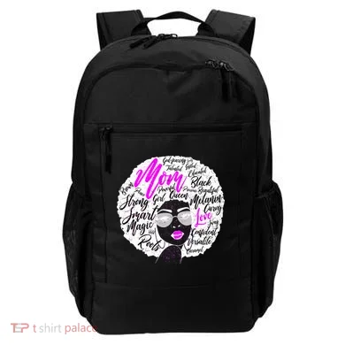 Afro Mom Strong Roots Backpack