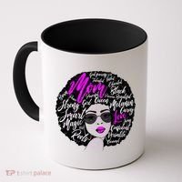 Afro Mom Strong Roots Coffee Mug thumb 0