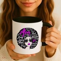 Afro Mom Strong Roots Coffee Mug thumb 3