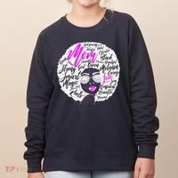 Afro Mom Strong Roots Women's Sweatshirt thumb 0