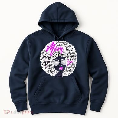 Afro Mom Strong Roots Hoodie