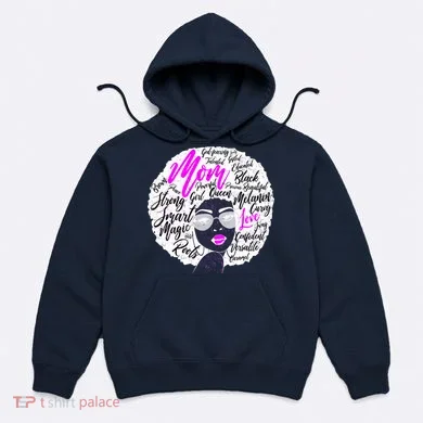 Afro Mom Strong Roots Hoodie