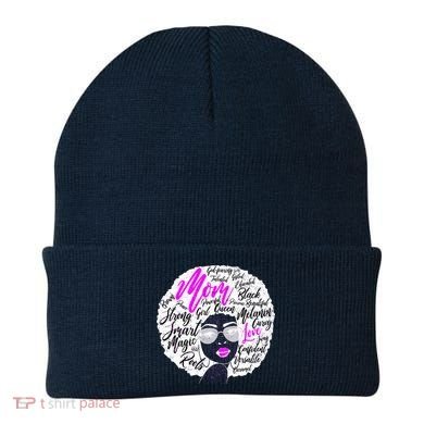 Afro Mom Strong Roots Beanie