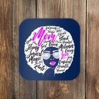 Afro Mom Strong Roots Coaster thumb 0