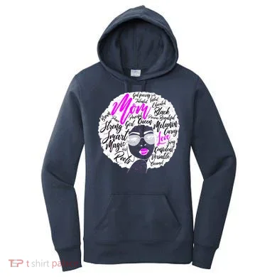Afro Mom Strong Roots Women's Hoodie