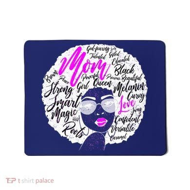 Afro Mom Strong Roots Mousepad