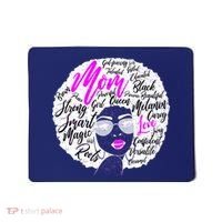 Afro Mom Strong Roots Mousepad thumb 0
