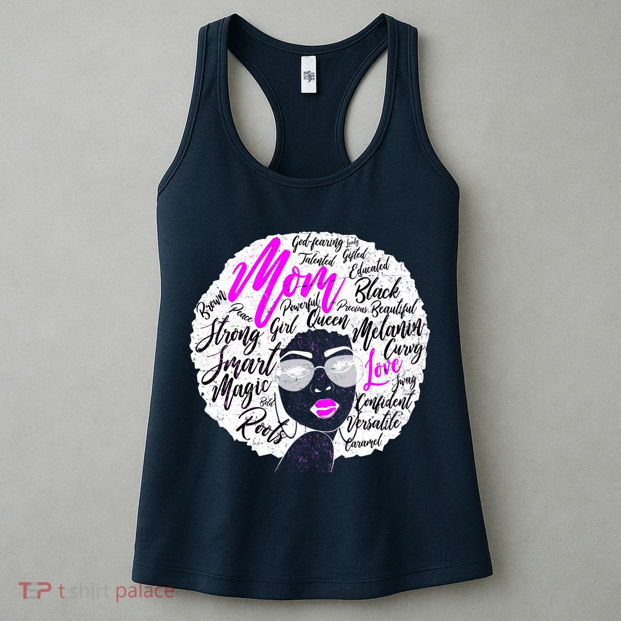 Afro Mom Strong Roots Women's Tank Top