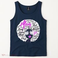Afro Mom Strong Roots Tank Top thumb 2
