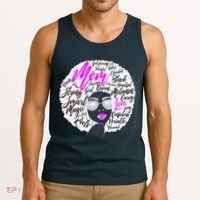Afro Mom Strong Roots Tank Top thumb 3
