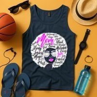 Afro Mom Strong Roots Tank Top thumb 4