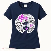 Afro Mom Strong Roots Women's T-Shirt thumb 0