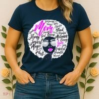 Afro Mom Strong Roots Women's T-Shirt thumb 2