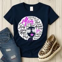 Afro Mom Strong Roots Women's T-Shirt thumb 3