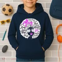 Afro Mom Strong Roots Kids Hoodie thumb 2