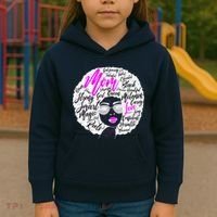 Afro Mom Strong Roots Kids Hoodie thumb 3