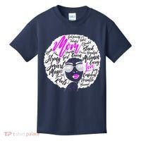 Afro Mom Strong Roots Kids T-Shirt thumb 0