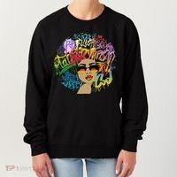 Afro Proud Black Woman Dashiki Melanin Women's Sweatshirt thumb 0