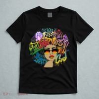 Afro Proud Black Woman Dashiki Melanin T-Shirt thumb 5