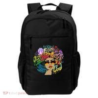 Afro Proud Black Woman Dashiki Melanin Backpack thumb 0